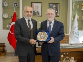 Cumhurbaşkanı Başdanışmanı Yalçın Topçu’dan, Rektör Alişarlı’ya Ziyaret