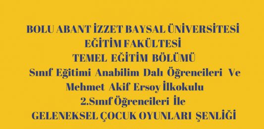 Geleneksel Çocuk Oyunları Şenliği