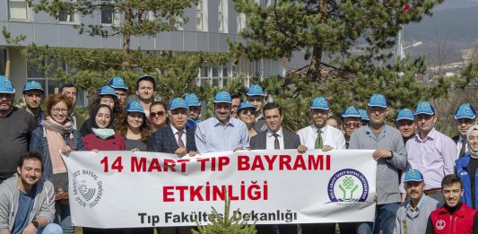 BAİBÜ’de 14 Mart Tıp Bayramı’nda Fidan Dikim Etkinliği