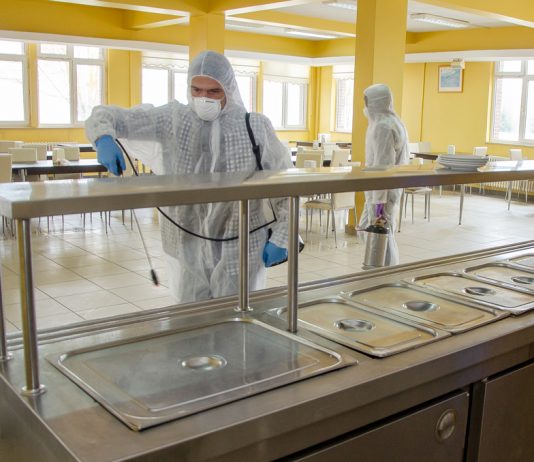 BAİBÜ’de Koronavirüse Karşı Kapsamlı Dezenfeksiyon Yapıldı