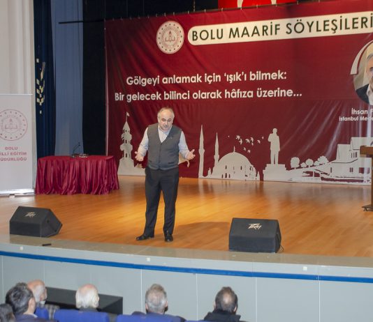 İhsan Fazlıoğlu Hoca ile Bolu Maarif Söyleşileri BAİBÜ’de Başladı