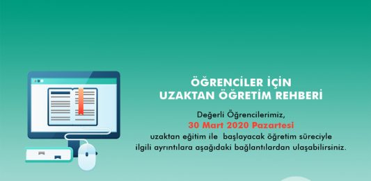 Öğrenciler İçin Uzaktan Öğretim Rehberi