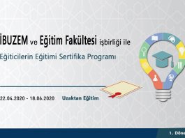 “Eğiticilerin Eğitimi Sertifika Programı”