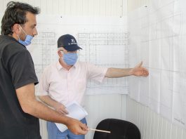 Rektör Alişarlı Hukuk Fakültesi Binası İnşaatında İncelemelerde Bulundu