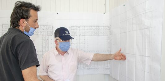 Rektör Alişarlı Hukuk Fakültesi Binası İnşaatında İncelemelerde Bulundu