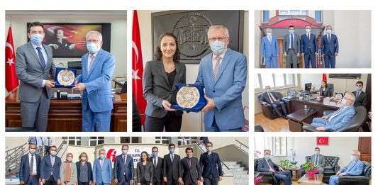 Rektör Alişarlı ve Başsavcı Bektaş, Gerede Kaymakamı Ayhan ve Başsavcı Yazgan Yavuz’u Ziyaret Etti