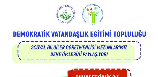 Sosyal Bilgiler Öğretmenliği Mezunlarımız Deneyimlerini Paylaşıyor (Çevrimiçi Etkinlik)