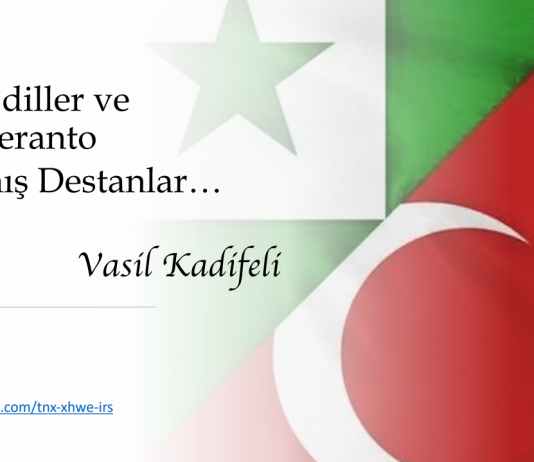 Yapay Diller ve Esperanto Yazılmış Destanlar / Çevirimiçi Konferans