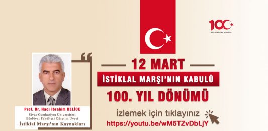 BAİBÜ’de 100’üncü Yılında İstiklal Marşı Konferansı Çevrimiçi Düzenlendi