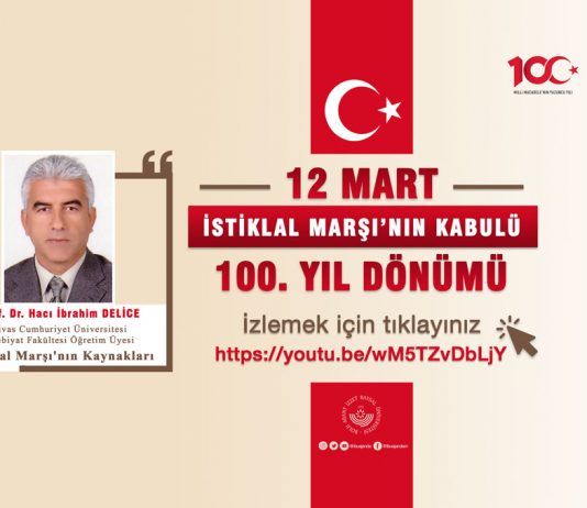 BAİBÜ’de 100’üncü Yılında İstiklal Marşı Konferansı Çevrimiçi Düzenlendi