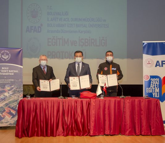 BAİBÜ ve AFAD Arasında Afetlere Karşı Ortak Hazırlık Protokolü İmzalandı