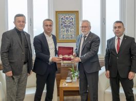 Türk-İş Konfederasyonu’na Bağlı 3 Sendikadan Rektör Alişarlı’ya Ziyaret