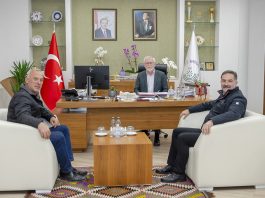 Ak Parti Mudurnu İlçe Başkanı Yağın’dan Rektör Alişarlı’ya Ziyaret