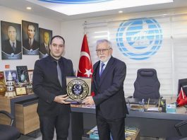 Rektör Alişarlı, Ülkü Ocakları Bolu İl Başkanı Özkalem’i Ziyaret Etti