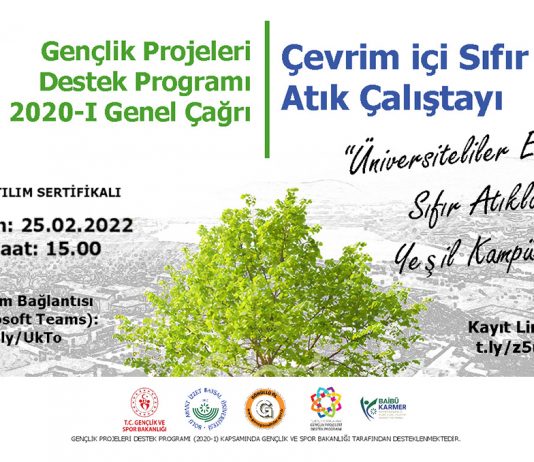 BAİBÜ Çevrimiçi Sıfır Atık Çalıştayı