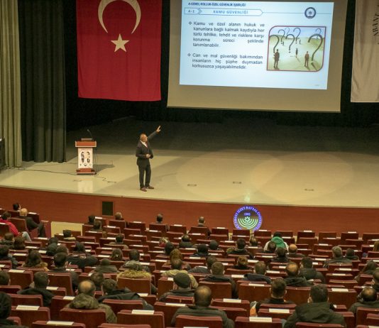 BAİBÜ’de Bolu’da Görev Yapan Özel Güvenlik Görevlilerine KAAN Bilgilendirme Programı Gerçekleştirdi