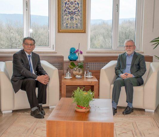 Prof. Dr. Sami Güçlü’den Rektör Alişarlı’ya Ziyaret