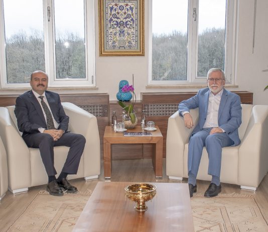 Fatih Metin’den Rektör Alişarlı’ya Ziyaret