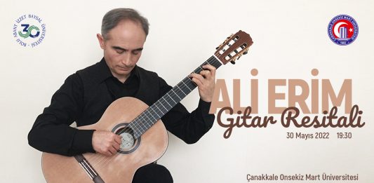 Prof. Dr. Ali Erim Gitar Resitali