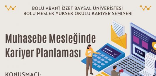 Muhasebe Mesleğinde Kariyer Planlaması – SEMİNER