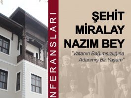 BAMER Konferansları “Şehit Miralay Nazım Bey”