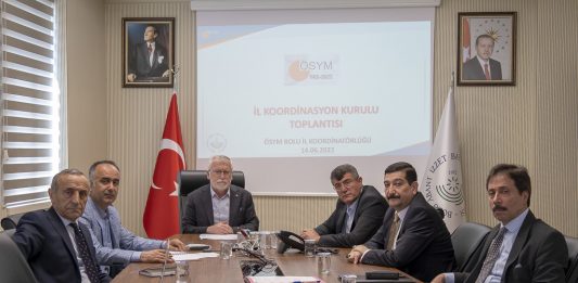YKS İl Koordinasyon Toplantısı Üniversitemizde Yapıldı