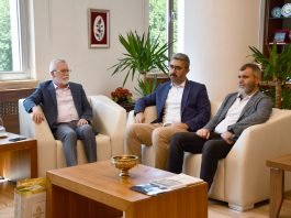 İlim Yayma Vakfı’ndan Rektör Alişarlı’ya Ziyaret