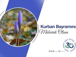 Kurban Bayramı Tebrik Mesajı