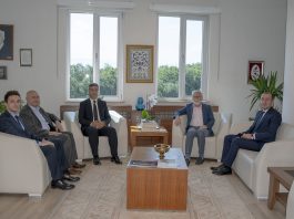 Halkbank Bolu Şube Müdürü Gülbahar’dan Rektör Alişarlı’ya Ziyaret