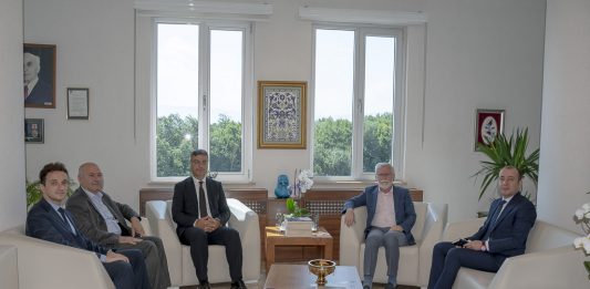 Halkbank Bolu Şube Müdürü Gülbahar’dan Rektör Alişarlı’ya Ziyaret