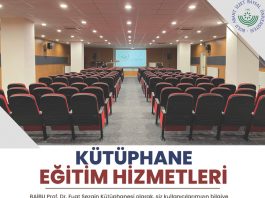 Kütüphane Oryantasyon ve Kullanıcı Eğitimleri Başlıyor