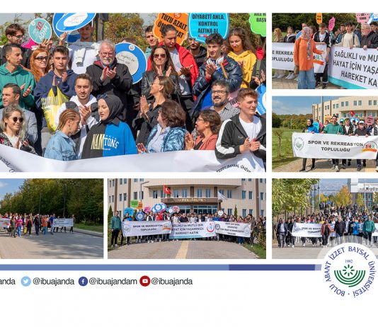BAİBÜ’de “Sağlıklı Yaşam İçin Hareket Ediyoruz” Etkinliği Düzenlendi