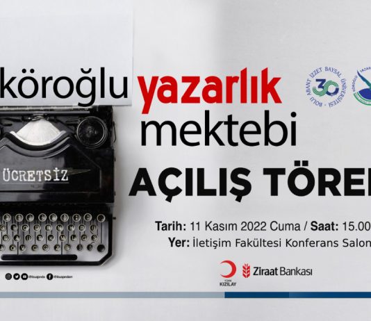 6. Köroğlu Yazarlık Mektebi Açılış Töreni