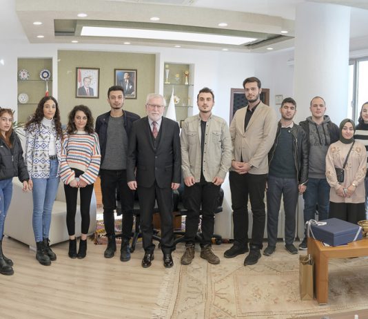 Türkiye Gençlik Sivil Toplum Kuruluşları Platformundan Rektör Alişarlı’ya Ziyaret