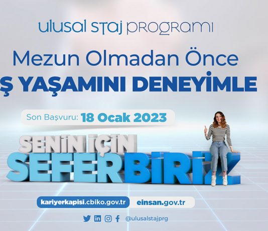 #UlusalStajProgramı 2023 Başvuruları