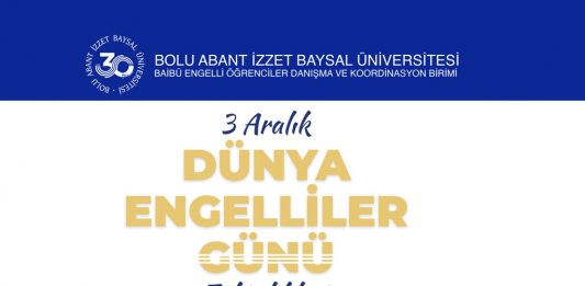 BAİBÜ Dünya Engelliler Günü Etkinliği