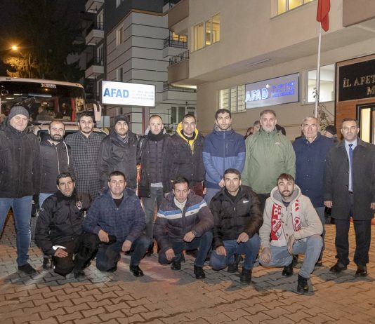 BAİBÜ ve Bolu Kurumlarının Deprem Bölgesine Personel Desteği Devam Ediyor