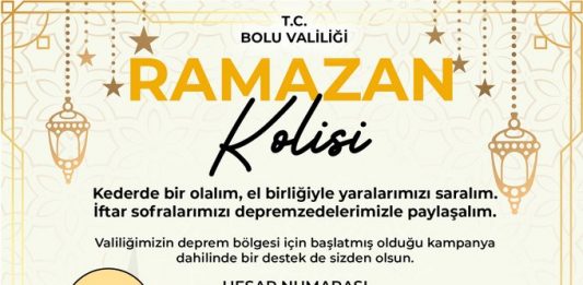 Bolu Valiliği Yardım Kampanyası