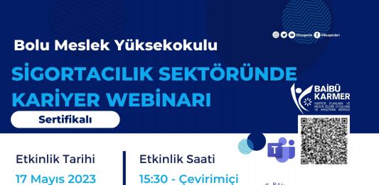 “Sigortacılık Sektöründe Kariyer” Webinarı