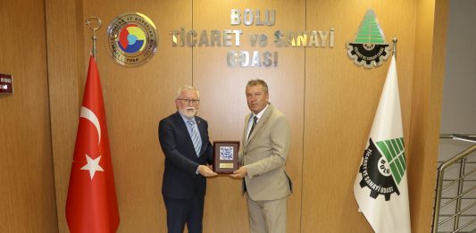 Rektör Alişarlı’dan BTSO Başkanı Alemdar’a iade-i ziyaret