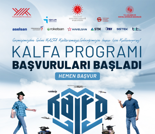 Savunma Sanayii Başkanlığı Kalfa Programı Başvuruları devam ediyor
