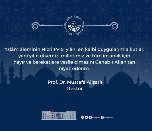 Hicri Yeni Yıl Tebrik Mesajı