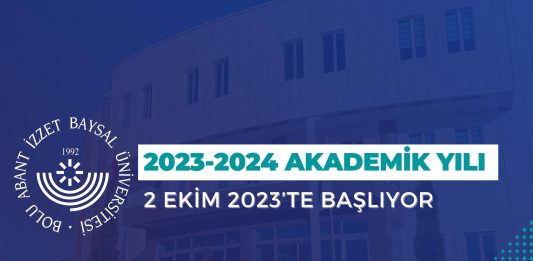 2023-2024 akademik yılı 2 Ekim 2023’te başlıyor