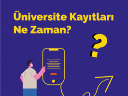 Kayıt işlemleri için önemli duyuru!