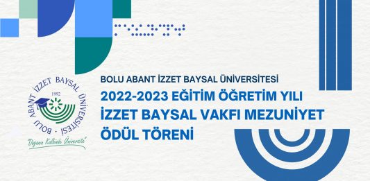 2022-2023 İzzet Baysal Vakfı Mezuniyet Ödül Töreni