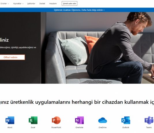 Öğrenciler için Office365 hesapları açılmıştır
