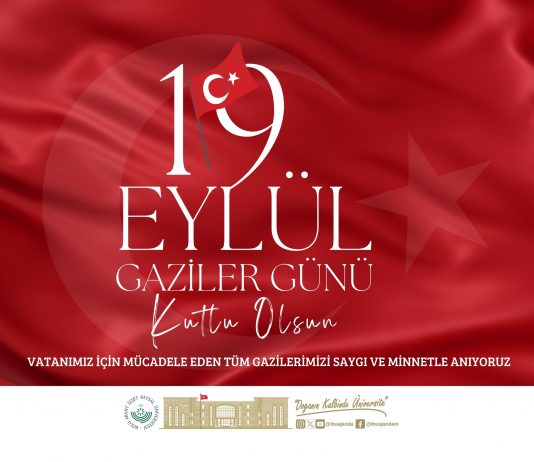19 Eylül Gaziler günü kutlu olsun