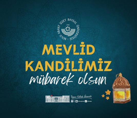 Mevlid Kandili Tebrik Mesajı