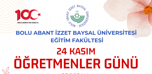24 Kasım Öğretmenler Günü Programı