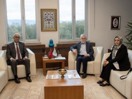 Bolu T Tipi Kapalı Ceza İnfaz Kurum Müdürü Odabaş’tan Rektör Alişarlı’ya ziyaret